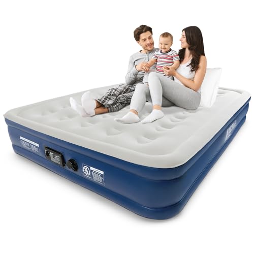 Colchão Insuflável ACTIVE ERA Premium King (152,4 x 203 x 33 cm) Active Era - Colchões de ar - insuflável, king size, 40 espirais, camada superior flocada