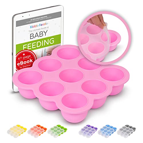 Armazenamento de Alimentos KIDDO FEEDO KIDDO FEEDO - Downloads de música digital - silicone, antiaderente, apilamento, tampa fácil