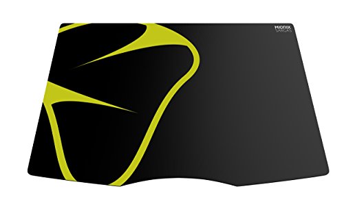 Mionix Sargas L Preto, Amarelo (Acessório Informática e Tel.) Mionix - Tapetes de rato - preto, amarelo, tecido, universal