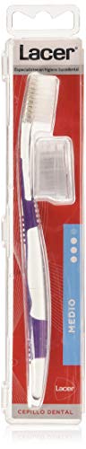 Escova de Dentes Lacer Tech 2.0 Médio (Branco) Lacer - Cuidados com a higiene oral - escova, dentes, lacer tech 2.0, médio, branco
