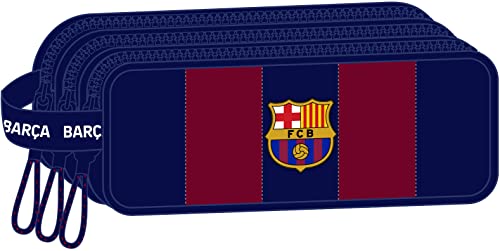 Mala de Campismo FC BARCELONA Azul (33x23x8cm) safta - Bolsas, carteiras e estojos - fc barcelona, azul, 33x23x8cm, três compartimentos