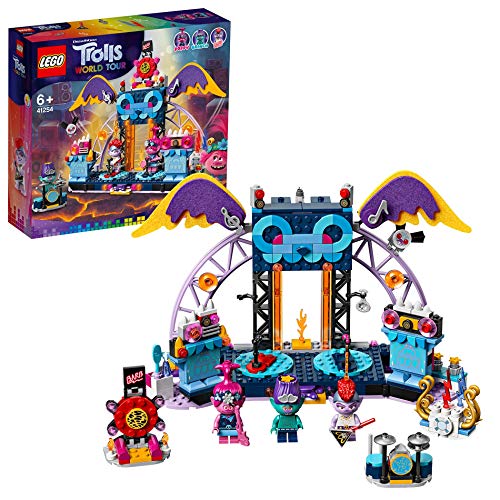 LEGO Trolls - Concerto Volcano Rock City - 41254 (Idade Mínima: 4) LEGO - Blocos de encaixe - lego, trolls, concerto, volcano rock city, 41254, idade mínima 4