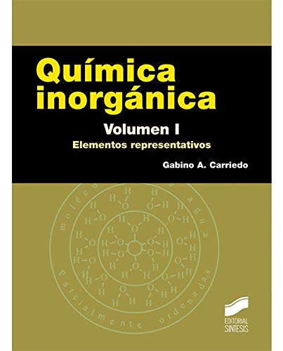 Livro Química Inorgánica. Volumen 1: Elementos Representativos de J. A. González-Álvarez Editorial Síntesis S.A. - Livros - livro, química inorgânica, elementos representativos