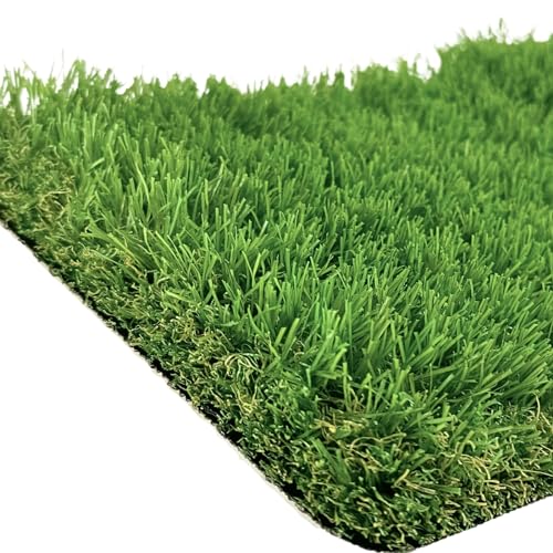 Conjunto de 2 Rolo de Relva Artificial PATIO&GARDEN Sevilla (Azul - 60x200cm) NEWCESPED CESPED ARTIFICIAL - Jardinagem - relva artificial, poliéster, acabamento realista, 60x200cm