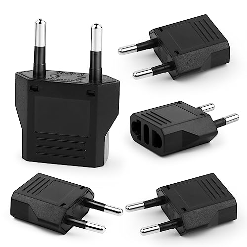 Adaptador de Viagem LINDY 5 peças adaptador elétrico (Universal - Preto) UKOFEW - Conversores e adaptadores de viagem - universal, preto, elétrico