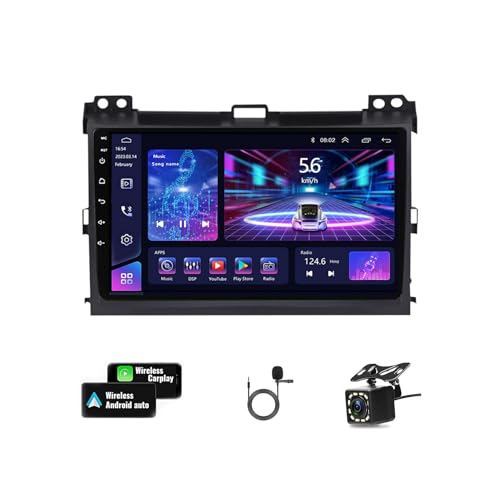 Autorrádio Auto Android 11.0 Prado 120 2004-2009 ECico - Ferramentas de medição e sensores - autoradio, android, prado 120, 2004-2009