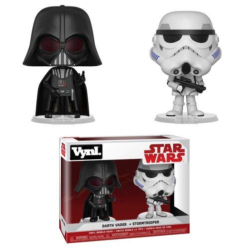 Figura Funko Pop! Vinyl Star Wars: Darth Vader and Stormtrooper Funko - Brinquedos - funko pop, star wars, darth vader, stormtrooper