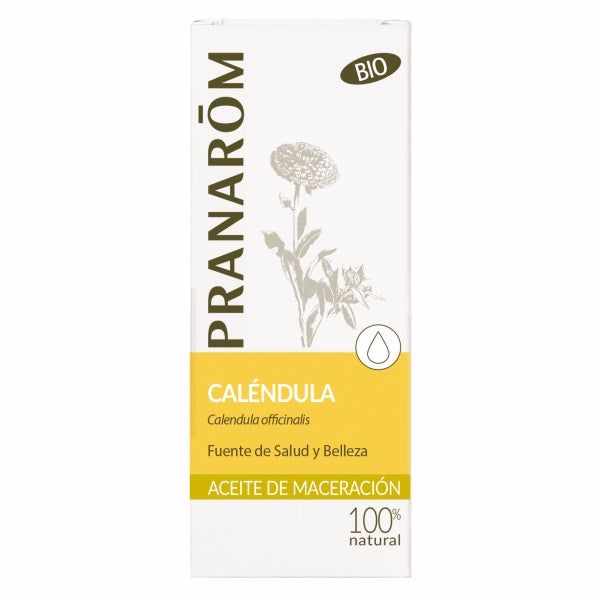 Óleo Vegetal Calêndula PRANARÔM (50 ml) Pranarôm - Cuidados com a pele - anti-inflamatório, antialérgico, cuidado infantil, peles sensíveis