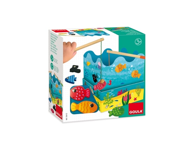 Brinquedo Educativo GOULA FISHING GAME (0.5 anos) Goula - Jogos - 0.5 anos, peixes magnéticas, jogo de ação