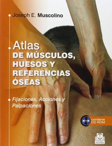 Livro Atlas De Musculos, Huesos Y Referencias Oseas de Luis A. González (Espanhol) EDITORIAL T.N - Livros - musculatura, esqueletismo, referências ósseas