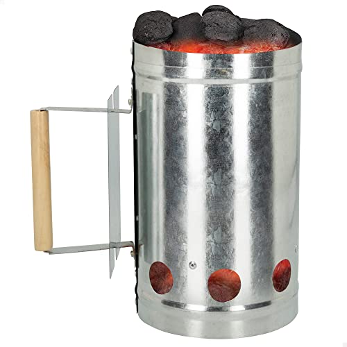 Acessório para Churrasco AKTIVE 52977 (Preto) COLORBABY - Móveis de exterior - preto, aço galvanizado