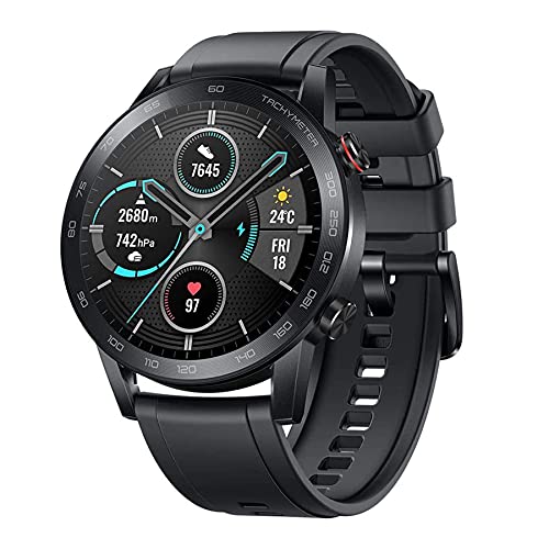 Smartwatch HONOR Magic Watch 2 Sport (46 mm - Bluetooth - Preto) HONOR - Monitores de atividade - 46 mm, bluetooth, preto, 420 mAh