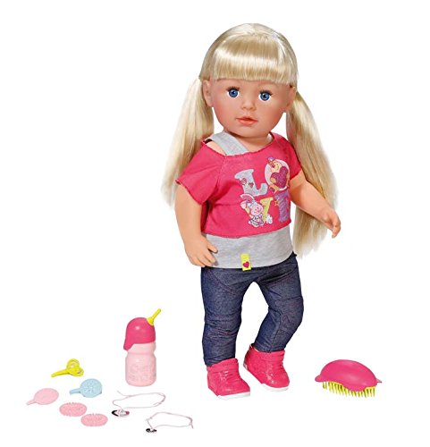 Boneca ZAPF Baby Born 820704 (Idade Mínima Recomendada: 3 anos) Zapf Creation - Brinquedos - articulados, pele suave, acessórios incluídos, idade mínima 3 anos