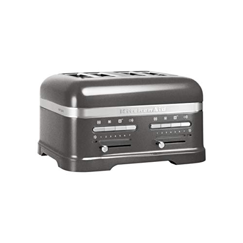 Torradeira KITCHENAID Artisan (4 fatias - 1000 W) KITCHENAID - Torradeiras - 1000 W, 4 fatias, descongelação automática, aço inoxidável