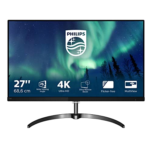 Monitor PHILIPS 276E8VJSB (27'' - Ultra HD - LED IPS) Philips - Monitores de computador - 27 polegadas, ultra hd, led ips