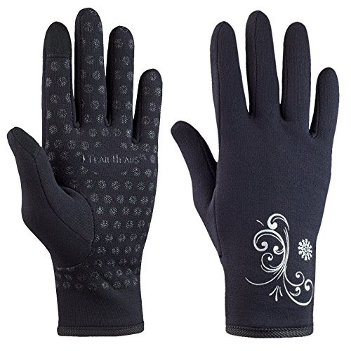 Luvas para Mulher TRAILHEADS Power Stretch Preto para Montanha (L) TrailHeads - Luvas e mitenes - preto, montanha, mulher, power stretch