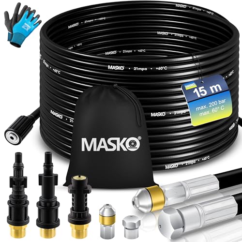 Conjunto de mangueiras e acessórios para lavadoras Masko MASKO - Mangueiras pneumáticas - mangueiras, acessórios, lavadoras