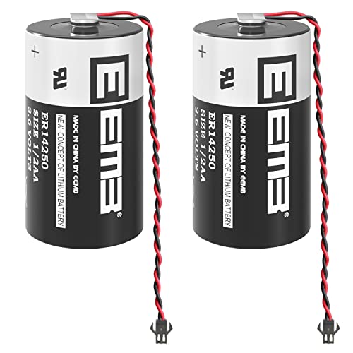 EEMB ER3V Bateria Recarregável Li-Ion 3.6V 1200mAh EEMB - Baterias - Li-Ion, 1200mah, 3.6V, preto