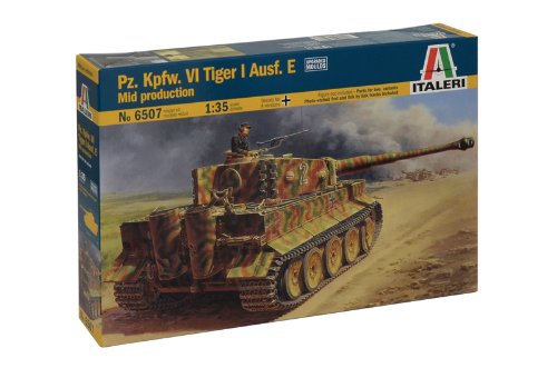 Modelo de veículo terrestre ITALERI PZ.KFZW. VI TIGER I Italeri - Kits de modelos em escala - veículo terrestre, PZ.KFZW VI TIGER I, italeri, plástico, escala 1/35