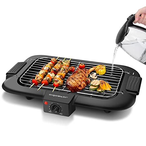 Grelhador AIGOSTAR 300100XBU (2000 W - Placas Grill) Aigostar - Aquecedores de pratos e travessas - 2000 W, placas grill, removíveis, termostato ajustável
