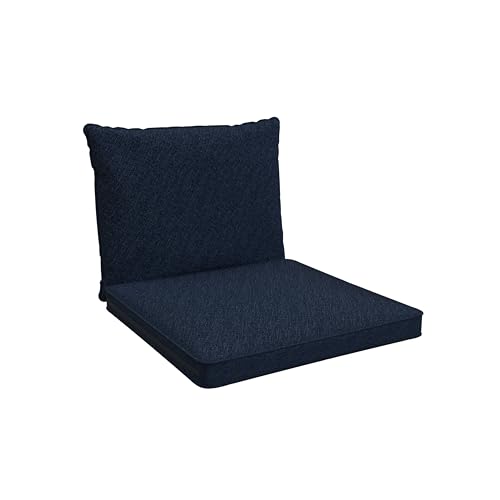 Conjunto de Almofadas POKAR para Cadeira de Jardim (Azul) POKAR - Almofadas - poliéster, espuma, 2 almofadas, jardim