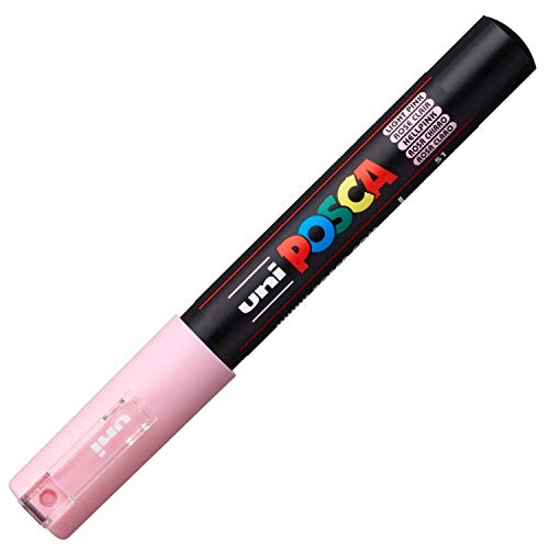 Marcador POSCA Uni (Pincel - Ponta Fina) Mitsubishi - Marcadores - tinta à base de água, não permanente, lavável, ponta fina
