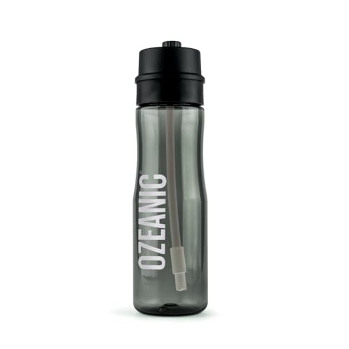 Garrafa Eco Bottle 750 Ml Preto Ozeanic Ozeanic - Garrafas de água - preto, 750 ml, ecológico