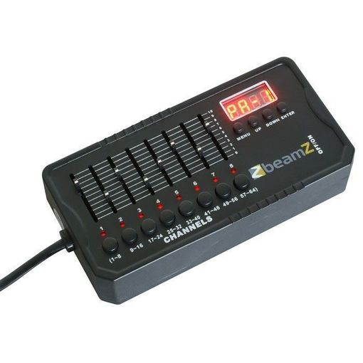 Controlador de Efeitos BEAMZ DMX-512 Mini Beamz - Controladores de efeitos especiais - DMX, mini, controlador