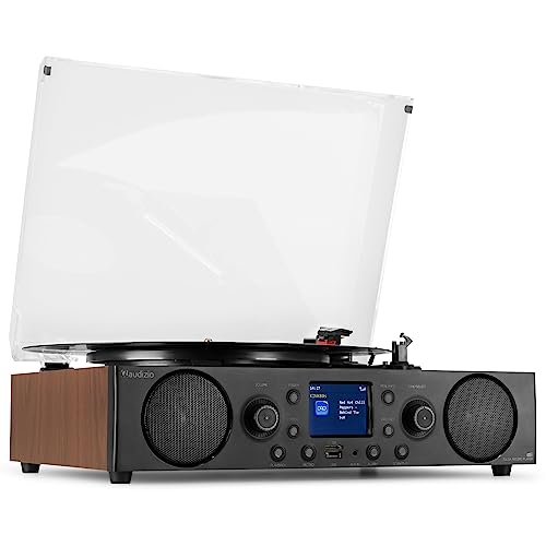 Gira-Discos Bluetooth Tulsa Madeira (Gira-Discos) Tronios B.V. - Gira-discos e leitores de vinil - bluetooth, usb, 1.5 m, preto