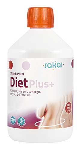 Suplemento Alimentar SAKAI SLINE CONTROL DIET PLUS (500 ml) Sakai - Vitaminas e suplementos - controla apetite, reduz peso, picolinato de cromo, regula metabolismo