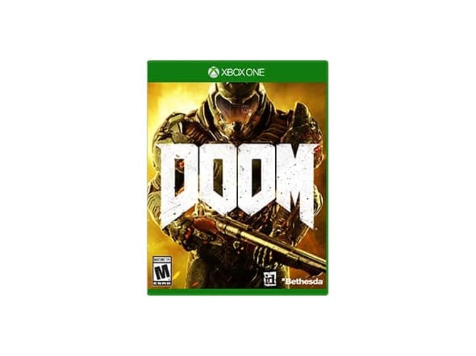 Jogo Xbox One Doom (M18 - Ação/aventura) Bethesda - Software de jogos de vídeo - xbox one, ação-aventura, m18, jogo Doom