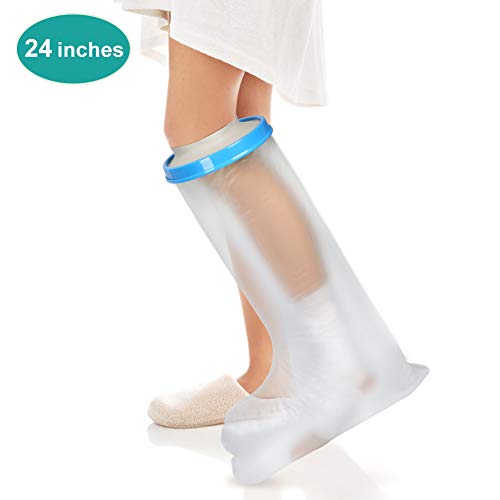 Protetor de Pernas Impermeável para Banho de Duche ADULTO Wchiuoe - Proteções para gesso e bandagem - impermeável, adulto