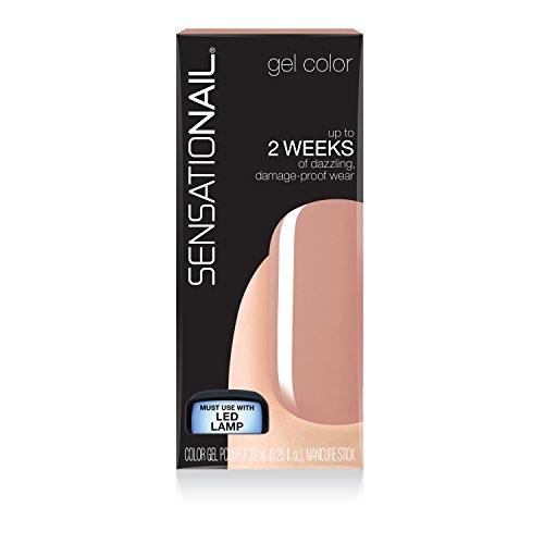 Verniz SENSATIONAIL Nail Polish Gel Cor de Uñas Vanilla Chai (7.39 ml) Sensationail - Vernizes de unhas - verniz, cor de uñas, vanilla chai, 7.39 ml