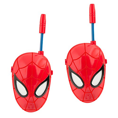 Walkie-Talkie de Brincar IMC TOYS Spiderman (Idade Mínima Recomendada: 3 anos) IMC Toys - Rádios bidirecionais - conversor 3d, antena flexível, fácil de usar, pilhas incluídas