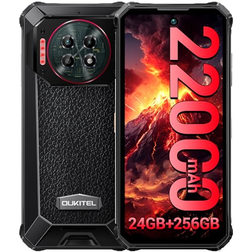 Smartphone OUKITEL WP19 Pro (6.8'' - 24 GB - 256 GB - Preto) OUKITEL - Telemóveis - 6.8 polegadas, 24 GB, 256 GB, preto