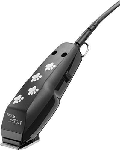Moser 00008-15.001 Máquina de Tosquia para Cão MOSER - Banho e corpo - aço especial, 3-6 mm, motor potente, cabeça de corte