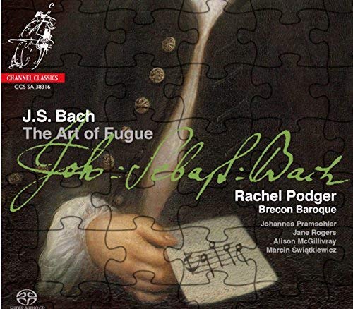 CD Podger/Rachel - The Art Of Fugue (1 CDs) Channel Classics - Cds de música - johann sebastian bach, art of fugue, cd, podger, rachel