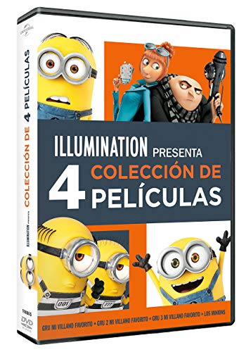 DVD Pack: Gru Mi Villano Favorito 1-3 + Los Minions (Edição em Espanhol) UNIVERSAL - Dvds e vídeos - dvd, pack, gru, villano favorito, 1-3, Minions