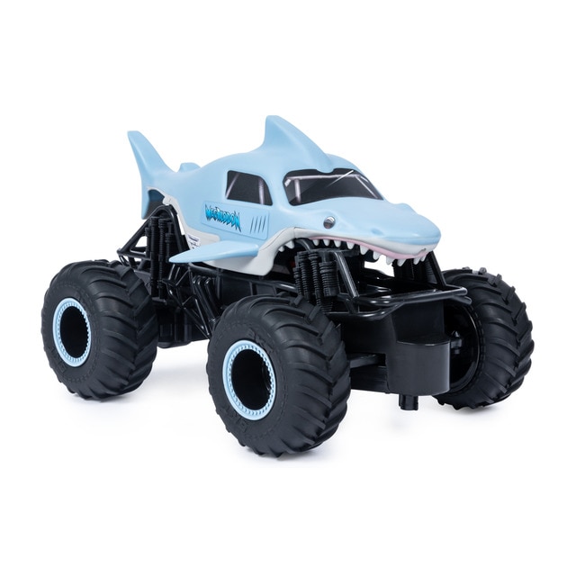Carro Telecomandado R/C MONSTER JAM Megalodon (Idade Mínima: 3 anos) Spin Master - Carros e caminhões de controle remoto - telecomandado, megalodon, 3 anos, 2 canais