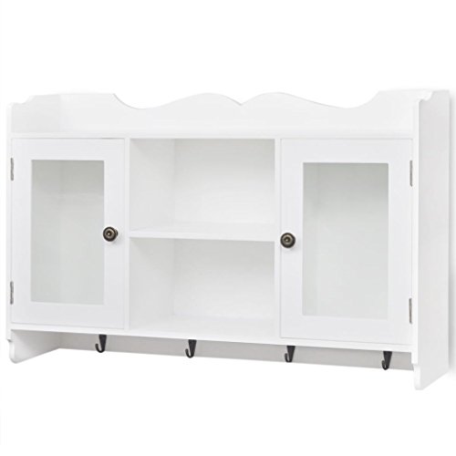 Armário Suspensos VIDAXL 2 Portas (MDF - 60 x 30 x 10 cm) vidaXL - Armários de armazenamento e armários de bloqueio - armario, suspensos, vidaxl, portas, MDF, 60x30x10cm