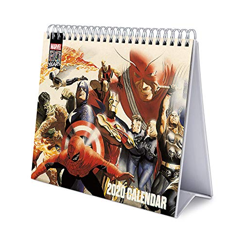 Calendário ERIK EDITORES 2020 30X30 Marvel Deluxe ERIK - Calendários, organizadores e planejadores - calendário, marvel deluxe, ilustrações, suporte de alta qualidade
