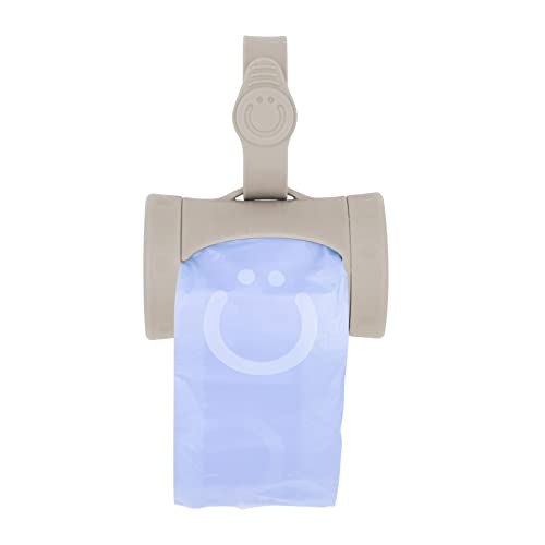 Ubbi Retractable Diaper Bag Dispenser Cinza Pearhead Inc - Acessórios de contenção de resíduos - 24 sacos, aroma lavanda, corrente, retrátil