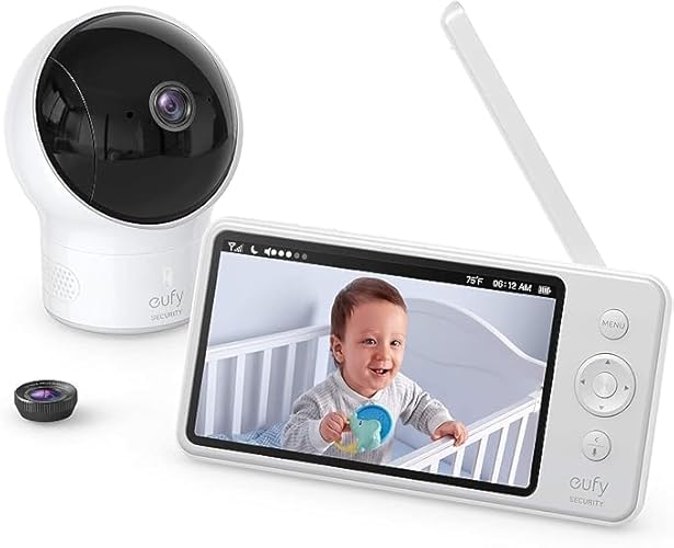 Intercomunicador para Bebé Eufy Spaceview eufy - Câmeras de vigilância - intercomunicador, bebé, eufy spaceview, lcd, resolução, câmera