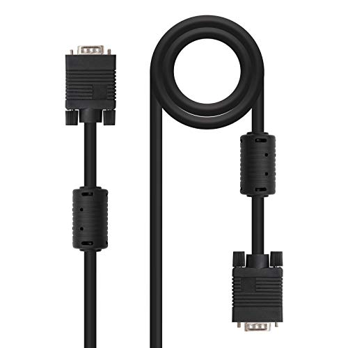 Cabo de Vídeo NANOCABLE (VGA - 20 m - Preto) NANOCABLE - Cabos de áudio e vídeo - vga, 20m, preto, hdmi
