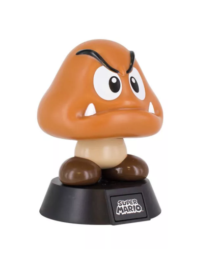Lâmpada PALADONE Super Mario Goomba (Idade Mínima Recomendada: 14 anos) PALADONE - Luzes noturnas e iluminação ambiente - super mario, goomba, icone, 14 anos