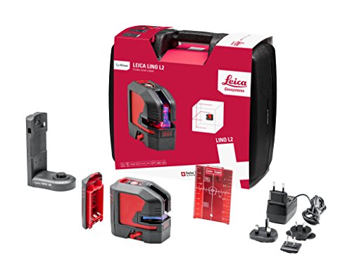 Leica Lino L2 Laser de nivelamento laser com bateria Leica Geosystems - Níveis a laser - laser, bateria, nível digital, visor incorporado
