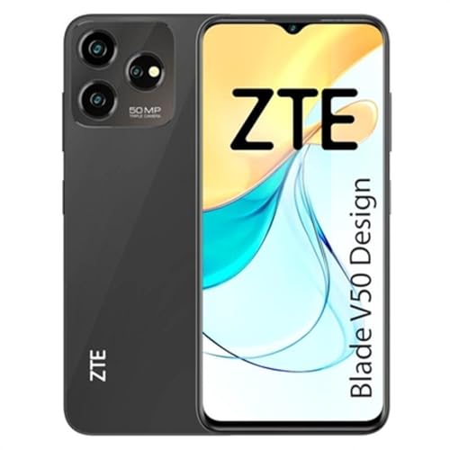 Smartphone ZTE Blade V50 (6.67'' - 4 GB - 256 GB - Preto) ZTE - Telemóveis - 6.67 polegadas, 4 gb ram, 256 GB, preto