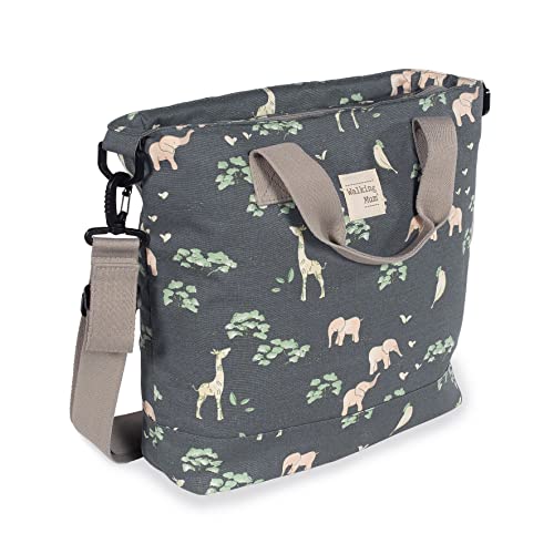 Bolsa Baobab Walking Mum Cinza (Recondicionado Como Novo) WALKING MUM - Sacolas de fraldas - cinto de segurança, reconstruído, cinza