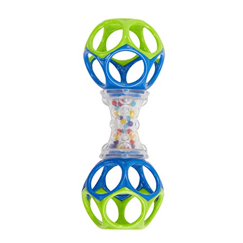 Brinquedo Musical OBALL Shaker (0.5 anos) OBALL - Chocalhos - 0.5 anos, flexíveis, sonoros, texturizados