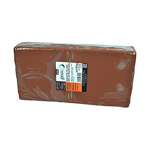 Argila para Modelagem PEBEO Red (10 kg) PEBEO - Materiais de cerâmica e escultura - 10 kg, preto branco, kit modelagem, arcilhas